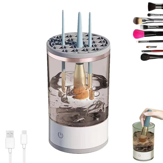 Automatic Makeup Brush Cleaner & Dryer | USB Electric Brush Washing Machine