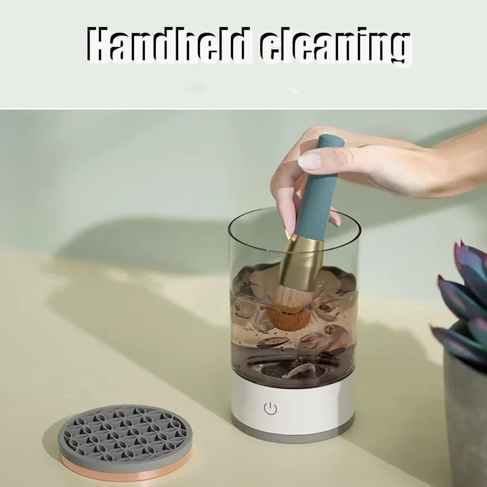 Automatic Makeup Brush Cleaner & Dryer | USB Electric Brush Washing Machine