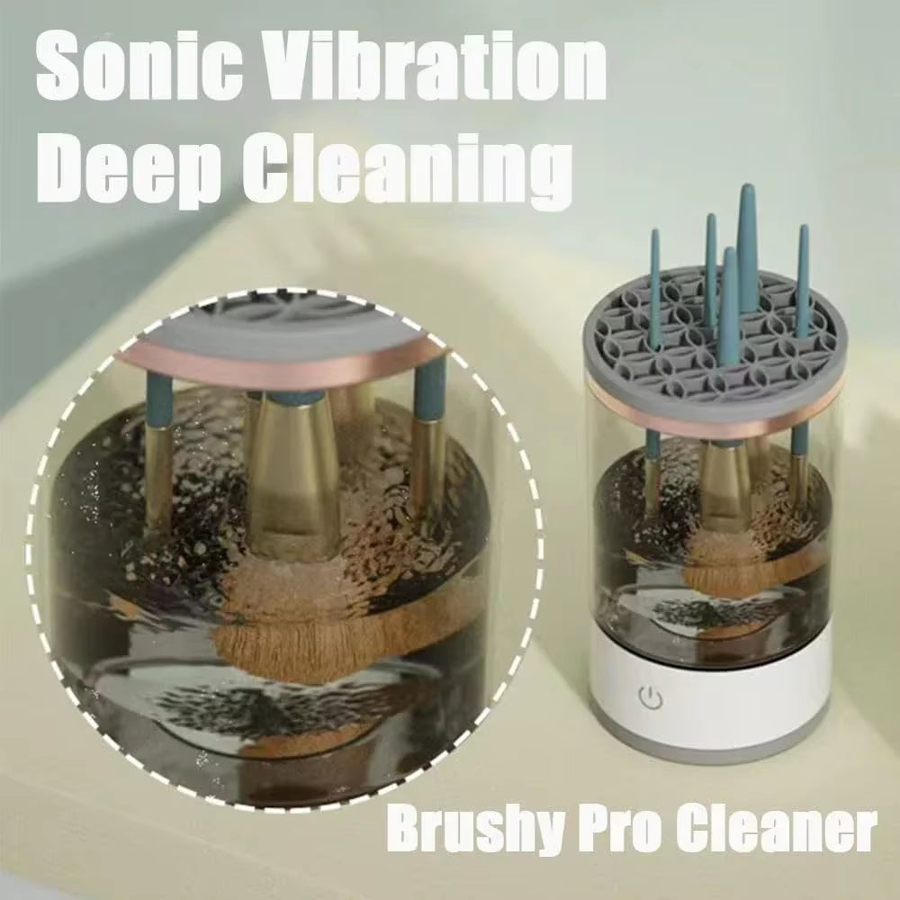 Automatic Makeup Brush Cleaner & Dryer | USB Electric Brush Washing Machine