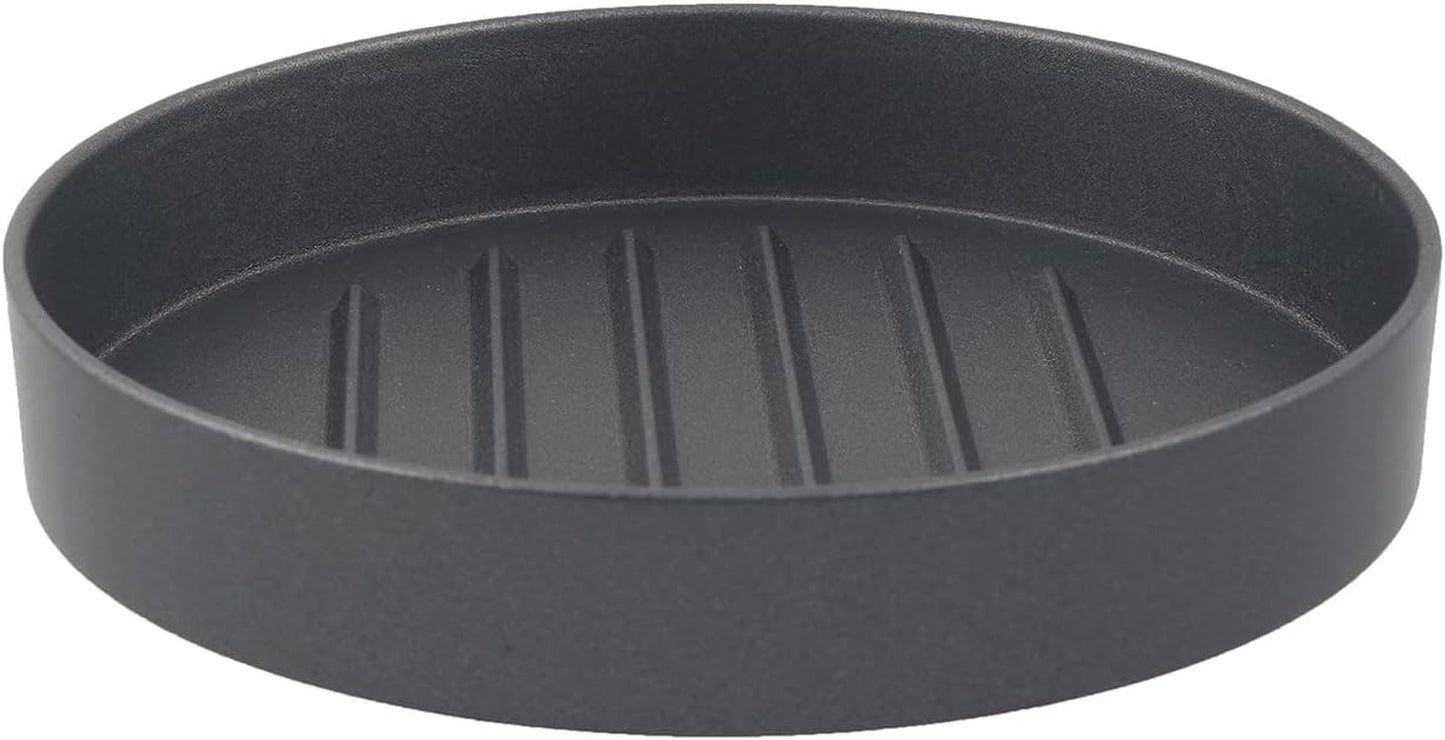 Aluminum Burger Press Patty Maker with 200 Non-Stick Papers - Commercial & Home Use, Hamburger Meat Press Tool, Dishwasher Safe (Black)