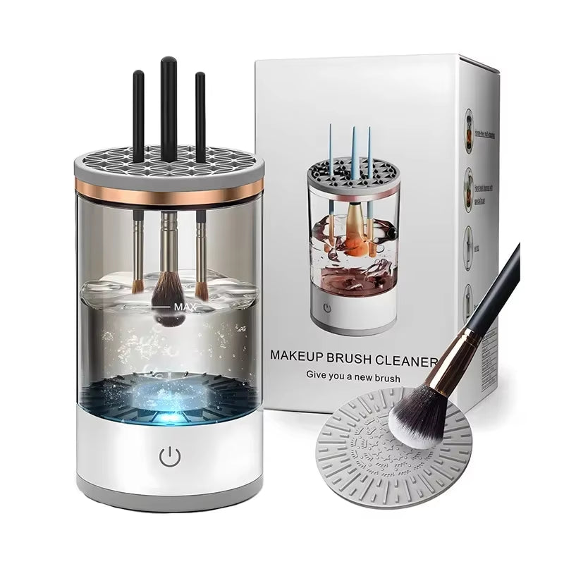 Automatic Makeup Brush Cleaner & Dryer | USB Electric Brush Washing Machine