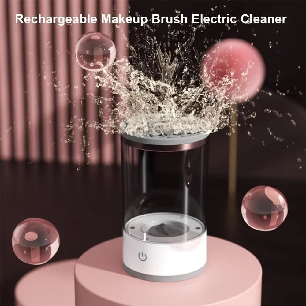 Automatic Makeup Brush Cleaner & Dryer | USB Electric Brush Washing Machine